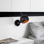 Opviq Sivani - MR-660 Lámpara de pared negra y cobre